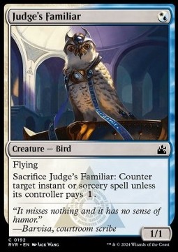 Judge's Familiar