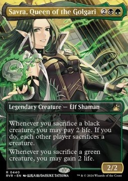 Savra, Queen of Golgari (V.2)