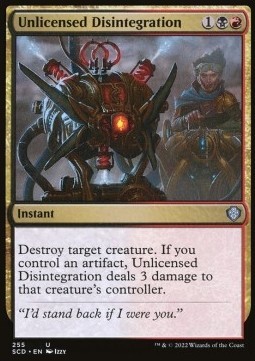 Unlicensed Disintegration