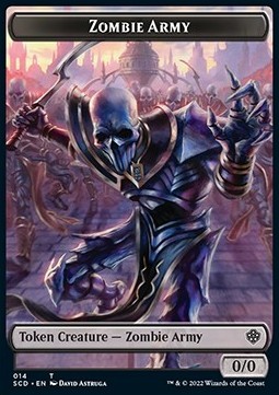Zombie Army Token (B 0/0) // Zombie Army Token (B 0/0)