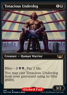 Tenacious Underdog (V.2)