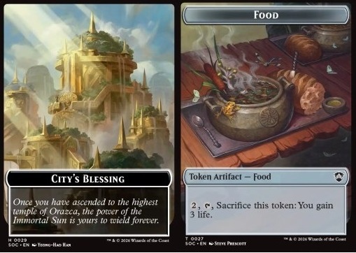 City's Blessing Token // Food Token