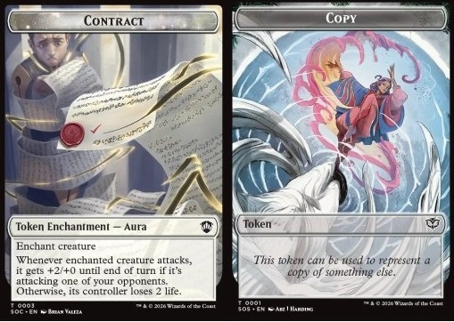 Contract Token // Pegasus Token (W 2/2) FOIL