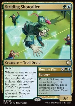 Striding Shotcaller // Run the Play