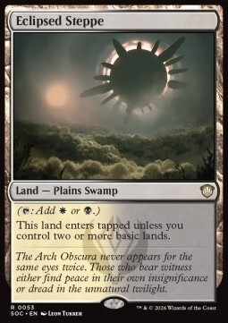 Eclipsed Steppe