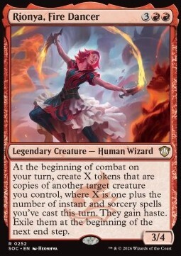 Rionya, Fire Dancer