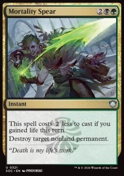 Mortality Spear