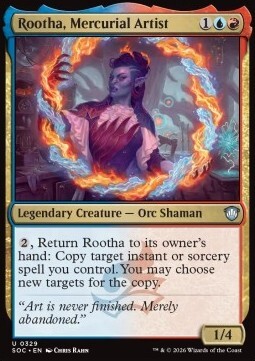 Rootha, Mercurial Artist
