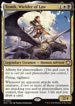 Tomik, Wielder of Law