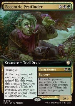 Eccentric Pestfinder // Turn Stones