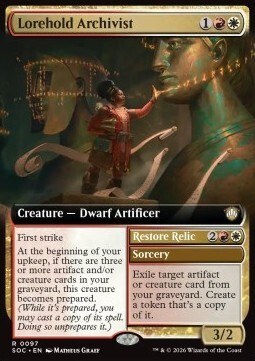 Lorehold Archivist // Restore Relic
