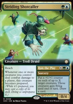 Striding Shotcaller // Run the Play