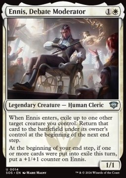 Ennis, Debate Moderator