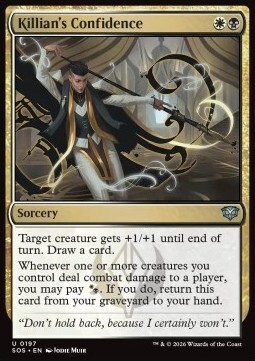 Killian's Confidence