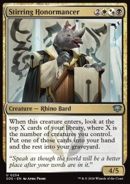 Stirring Honormancer