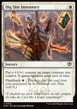 Dig Site Inventory
