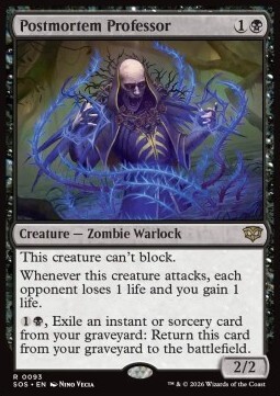 Postmortem Professor