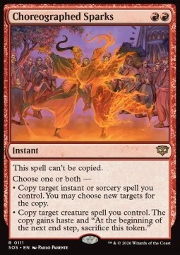 Choreographed Sparks