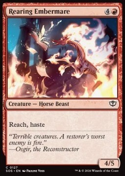 Rearing Embermare