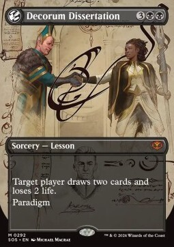 Decorum Dissertation