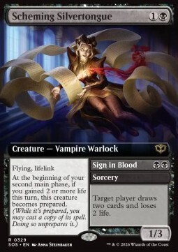 Scheming Silvertongue // Sign in Blood