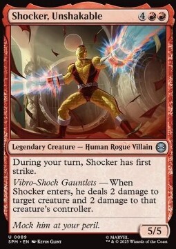 Shocker, Unshakable