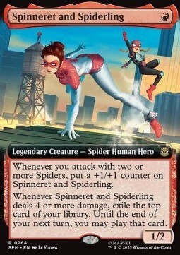 Spinneret and Spiderling