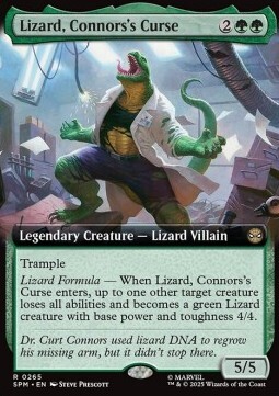 Lizard, Connors's Curse