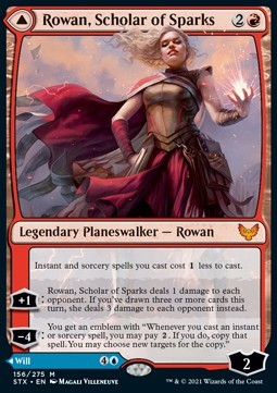 Rowan, Scholar of Sparks // Will, Scholar of Frost