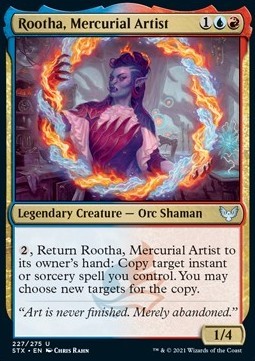 Rootha, Mercurial Artist