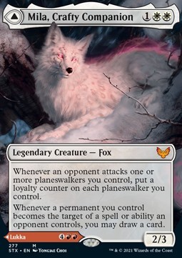 Mila, Crafty Companion // Lukka, Wayward Bonder