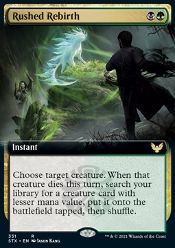Rushed Rebirth