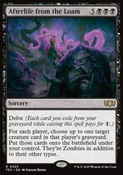 Afterlife from the Loam