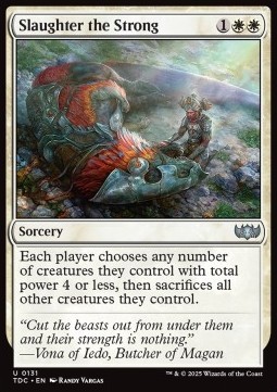 Slaughter the Strong