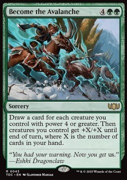 Become the Avalanche