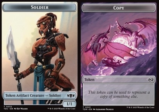 Soldier Token (A 1/1) // Copy Token