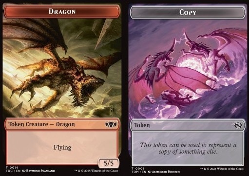 Dragon Token (R 5/5) // Copy Token