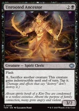Unrooted Ancestor