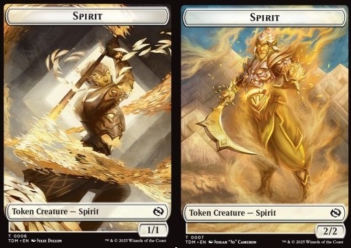 Spirit Token (W 1/1) // Spirit Token (W 2/2)