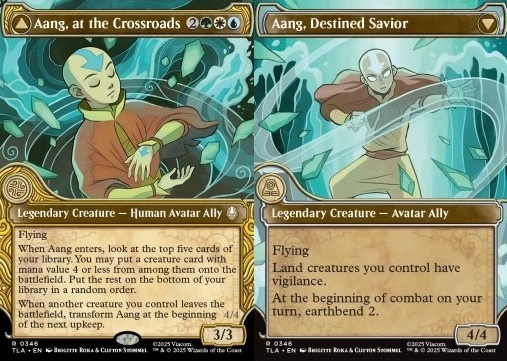 Aang, at the Crossroads // Aang, Destined Savior (V.2)