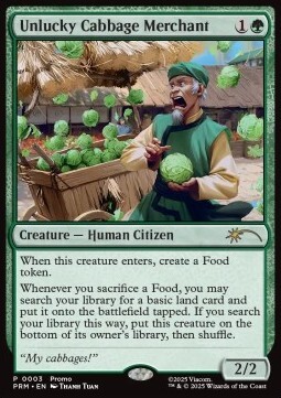 Unlucky Cabbage Merchant - SSP