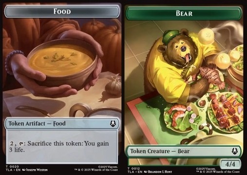 Food Token // Bear Token (G 4/4)