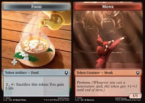 Food Token // Monk Token (R 1/1)