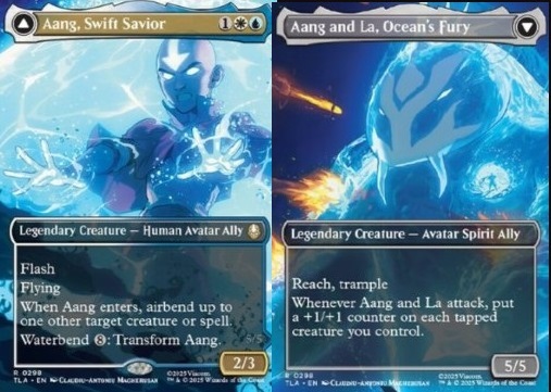 Aang, Swift Savior // Aang and La, Ocean's Fury (V.1)