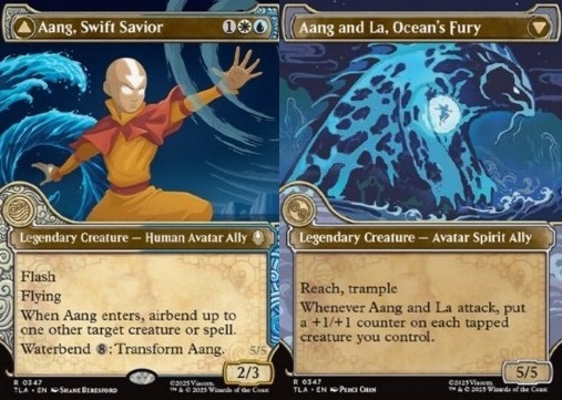 Aang, Swift Savior // Aang and La, Ocean's Fury (V.2)