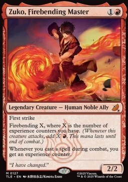 Zuko, Firebending Master