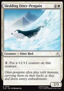 Sledding Otter-Penguin (V.1)