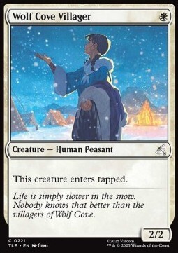Wolf Cove Villager (V.1)