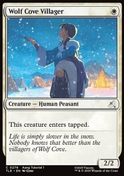 Wolf Cove Villager (V.2)