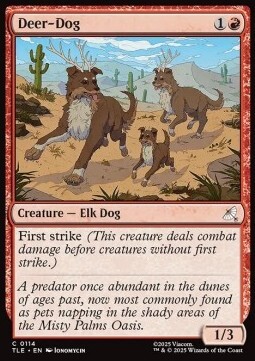 Deer-Dog
